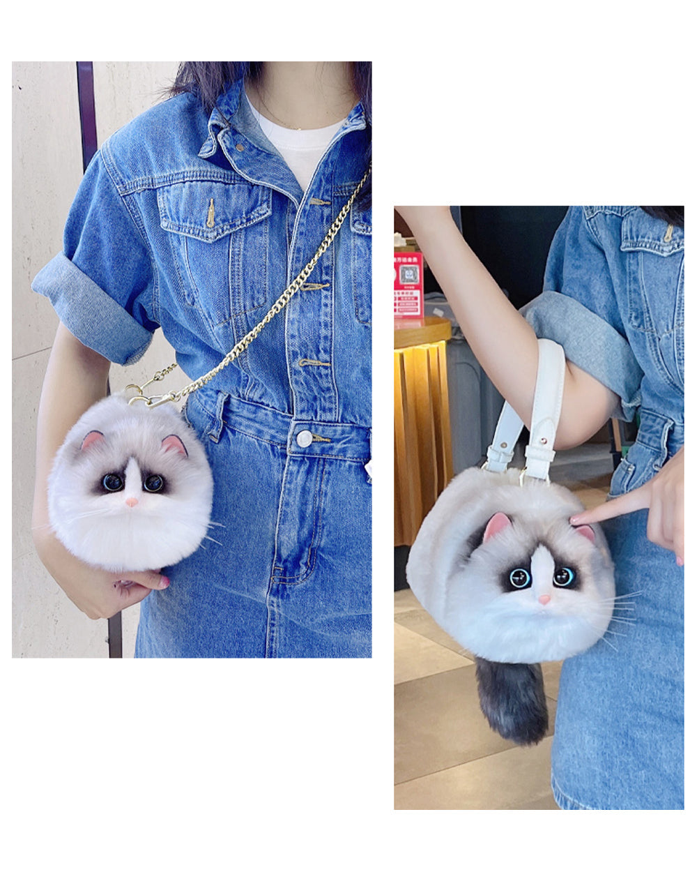 IkraBAY™ - Cute Cat Shoulder BAG