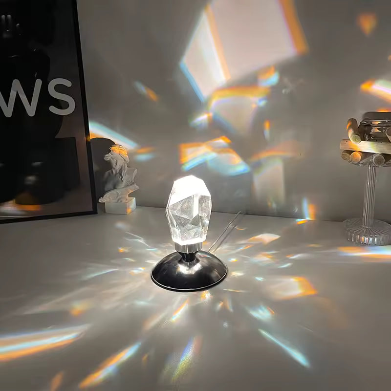 IkraBAY™ - Diamond Crystal Stone Lamp