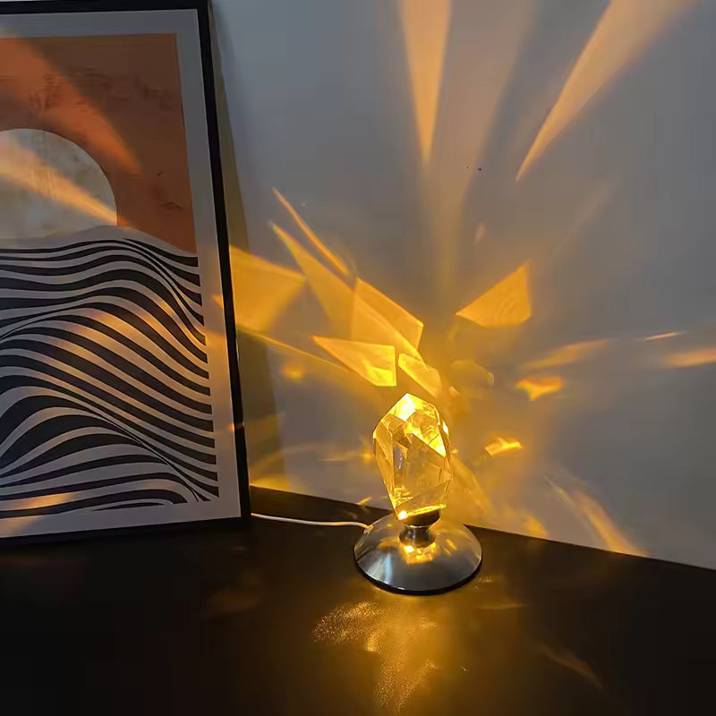 IkraBAY™ - Diamond Crystal Stone Lamp